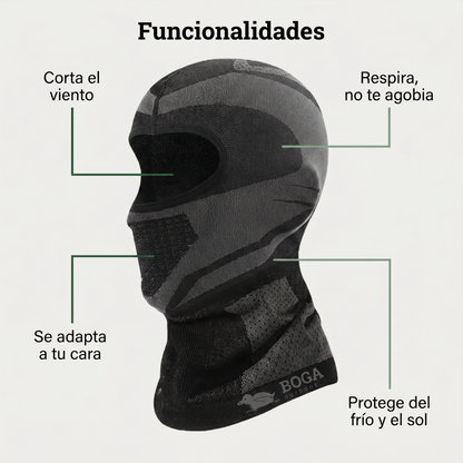 Boga Ventisca — Pasamontañas Elástico y Transpirable