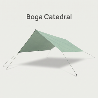 Tarp Impermeable Catedral — Lona para Hamaca y Camping